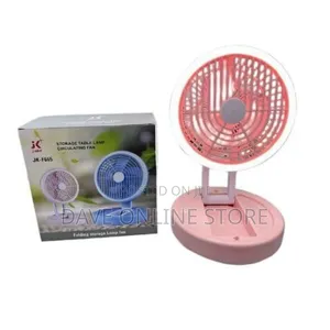 Portable Storage Table Lamp Circulating Fan