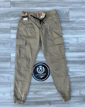 Classy Cargo Trousers. Kaki
