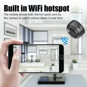 Compact Wireless Surveillance Camera for Home Security