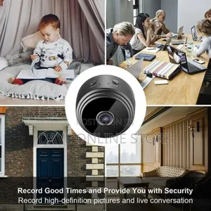 Compact Wireless Surveillance Camera for Home Security