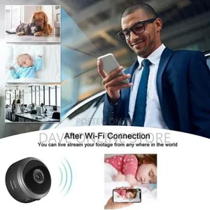Compact Wireless Surveillance Camera for Home Security