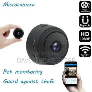 Compact Wireless Surveillance Camera for Home Security