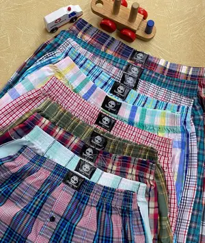 100% Cotton Boxers/Underwear. 3pc
