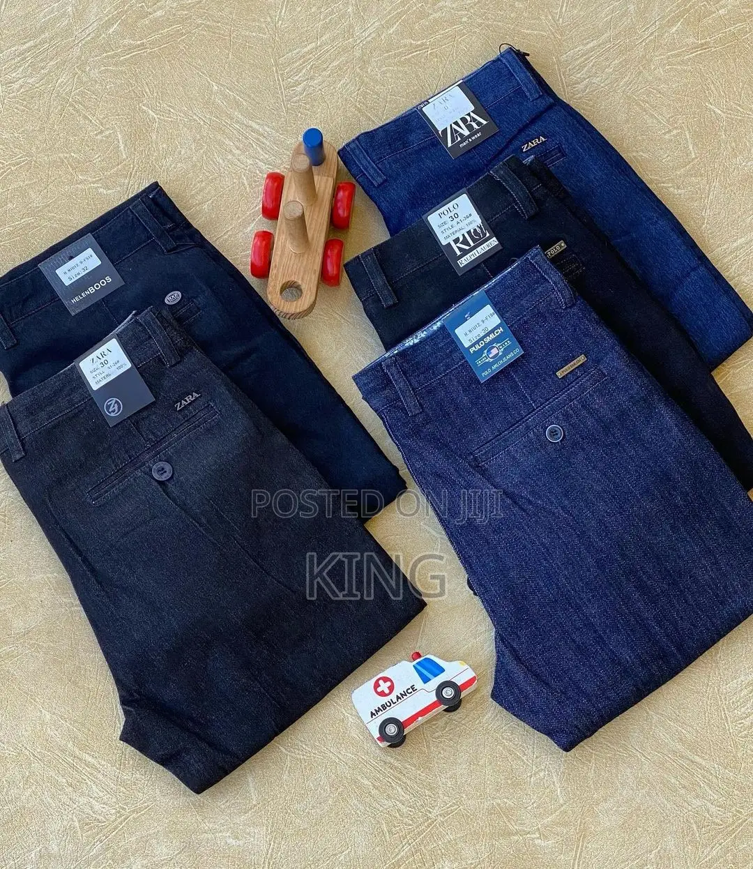 Classy Men Zara Kaki Trouser