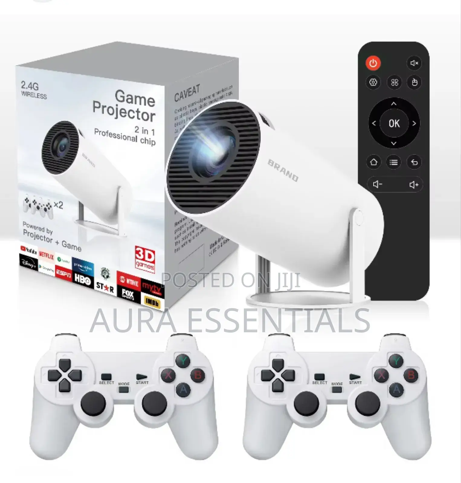 Game Projector 2 in 1 Professional Chip