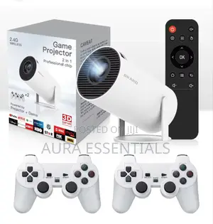 Game Projector 2 in 1 Professional Chip