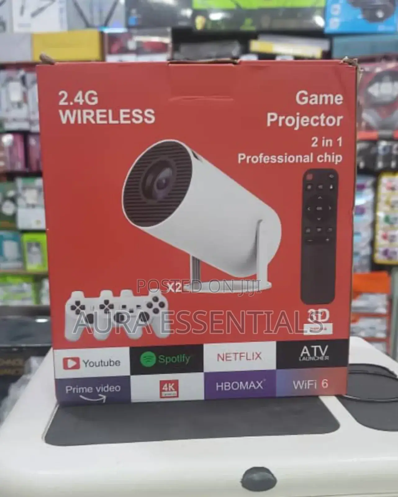 Game Projector 2 in 1 Professional Chip