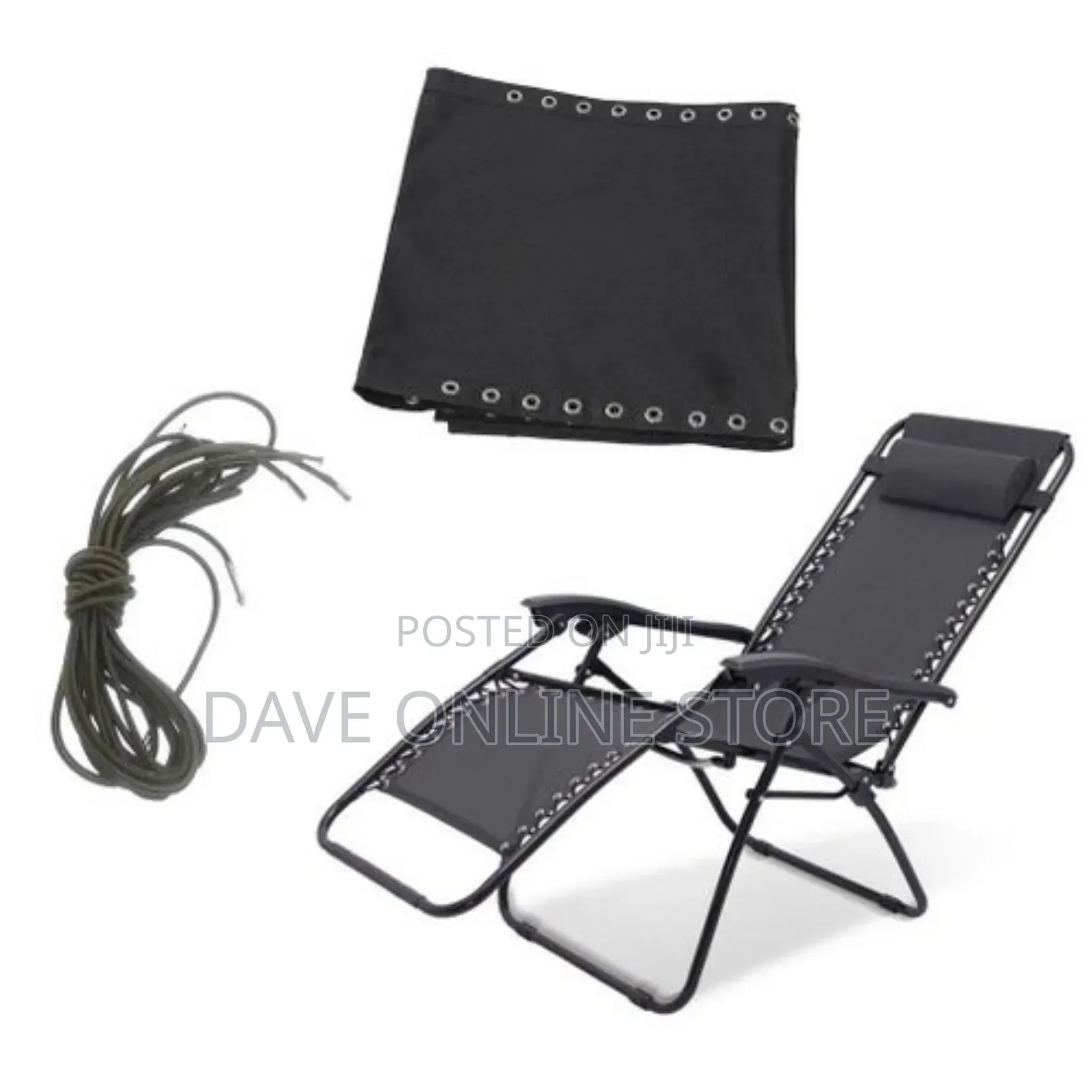 Outdoor Zero Gravity Lounge Chair With Ready Made Pouch Hole