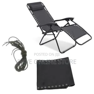 Outdoor Zero Gravity Lounge Chair With Ready Made Pouch Hole