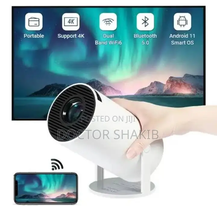 2.4G Wireless Game Projector-New