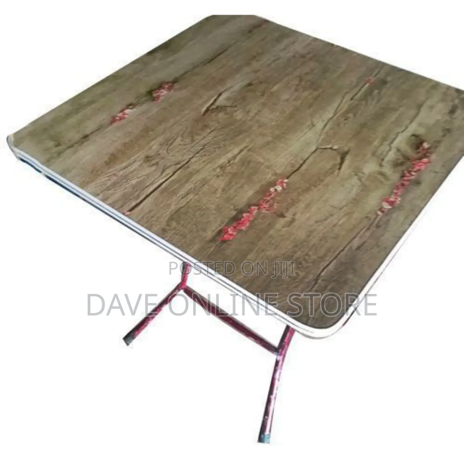 Large Folding Reading / Dining Table - Flower Grey