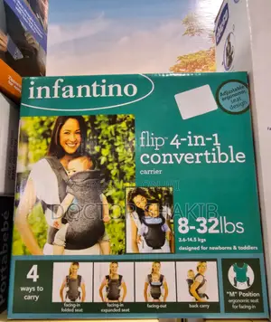 Flip New Infantino 4-in-1 Convertible Carrier