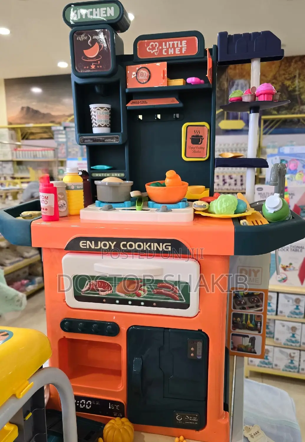 77pc Set of Little Chef Kitchen Play House Tools