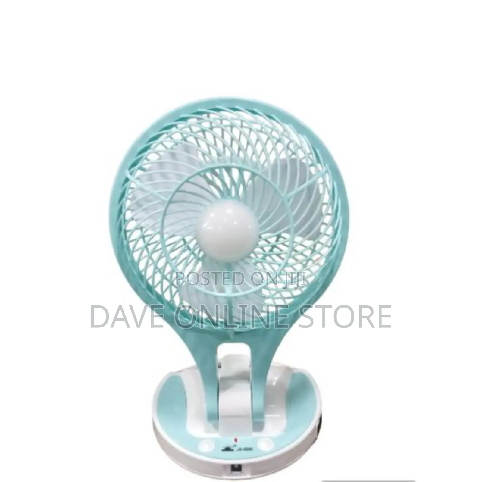 Electric Portable Mini Table Fan - White,Blue