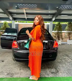 Elegant Orange Dress