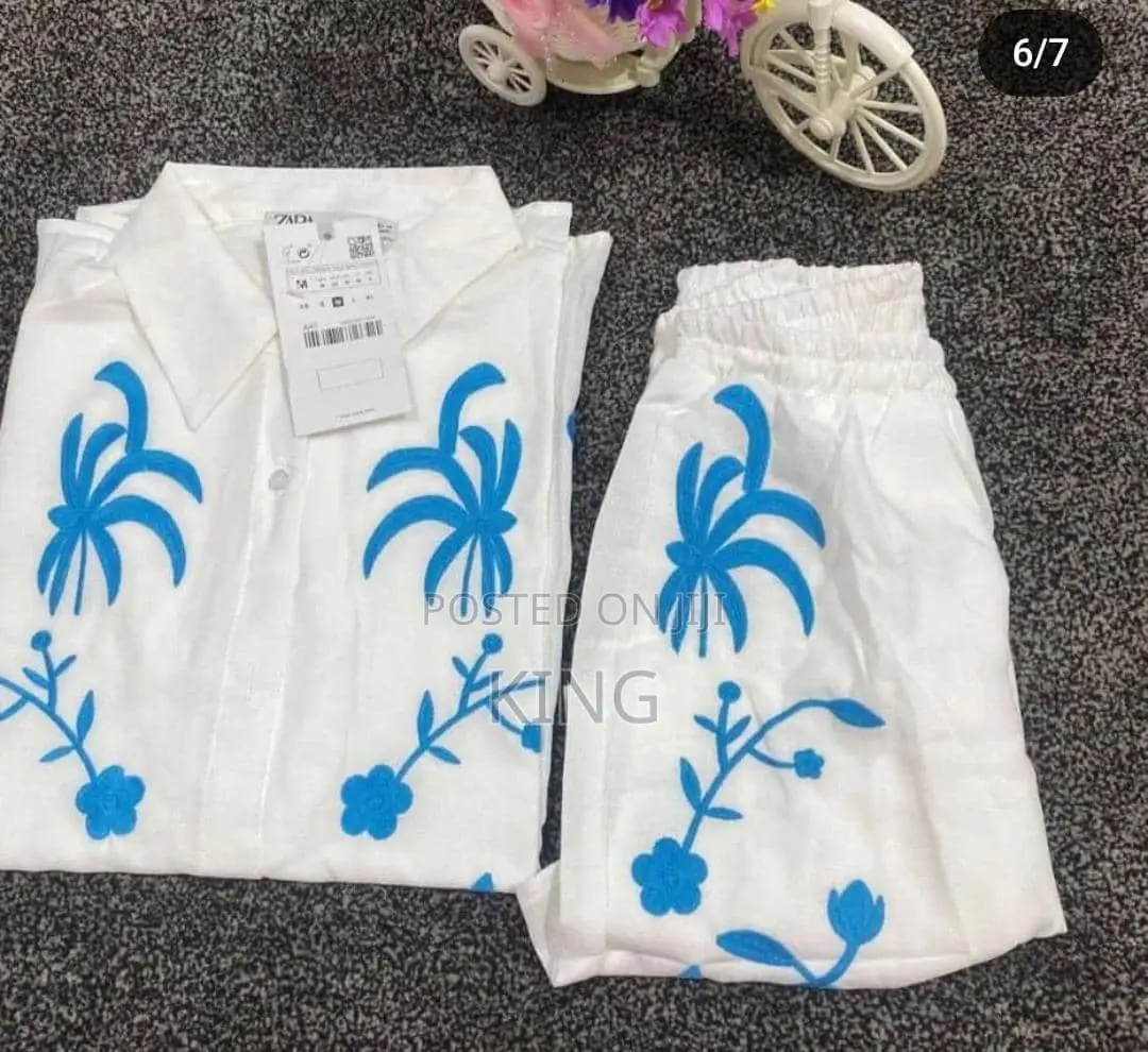 Elegant White 3piece Attire