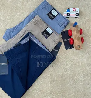 Men's Kaki Trousers.