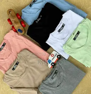 High Cotton Plain T-Shirt. Plain Sol