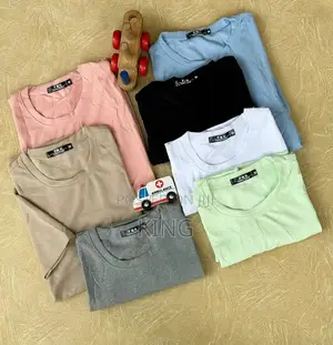 High Cotton Plain T-Shirt. Plain Sol