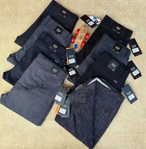 Men's Classy Fit Kaki Trousers. New