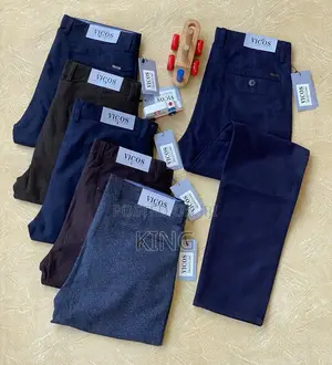 Rogue Men Fit Kaki Trousers