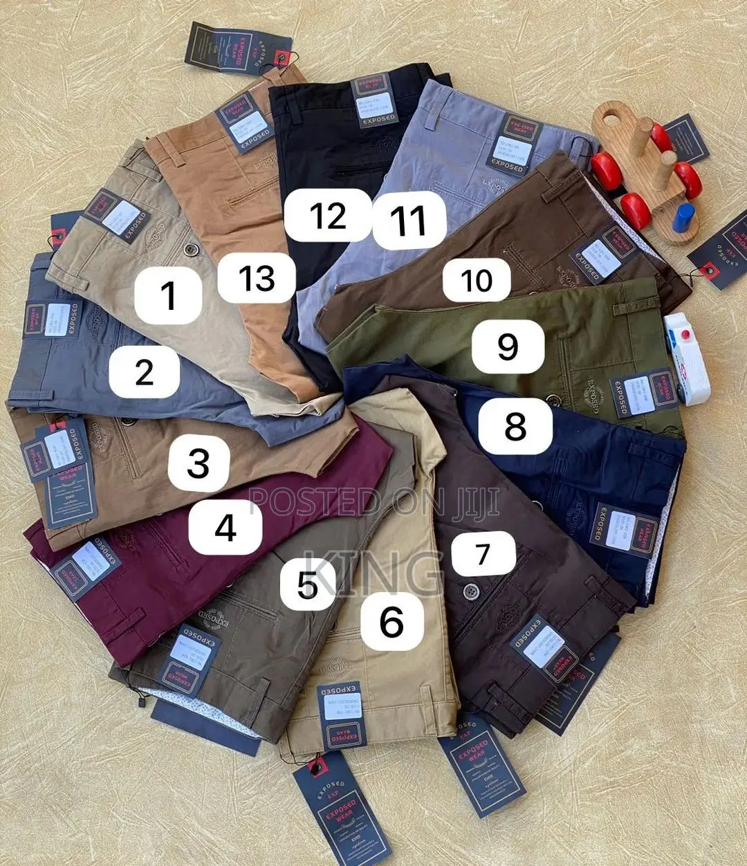 Chivalry Kaki Trouser