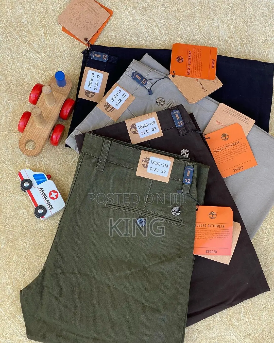 Men's Craft Kaki Trousers