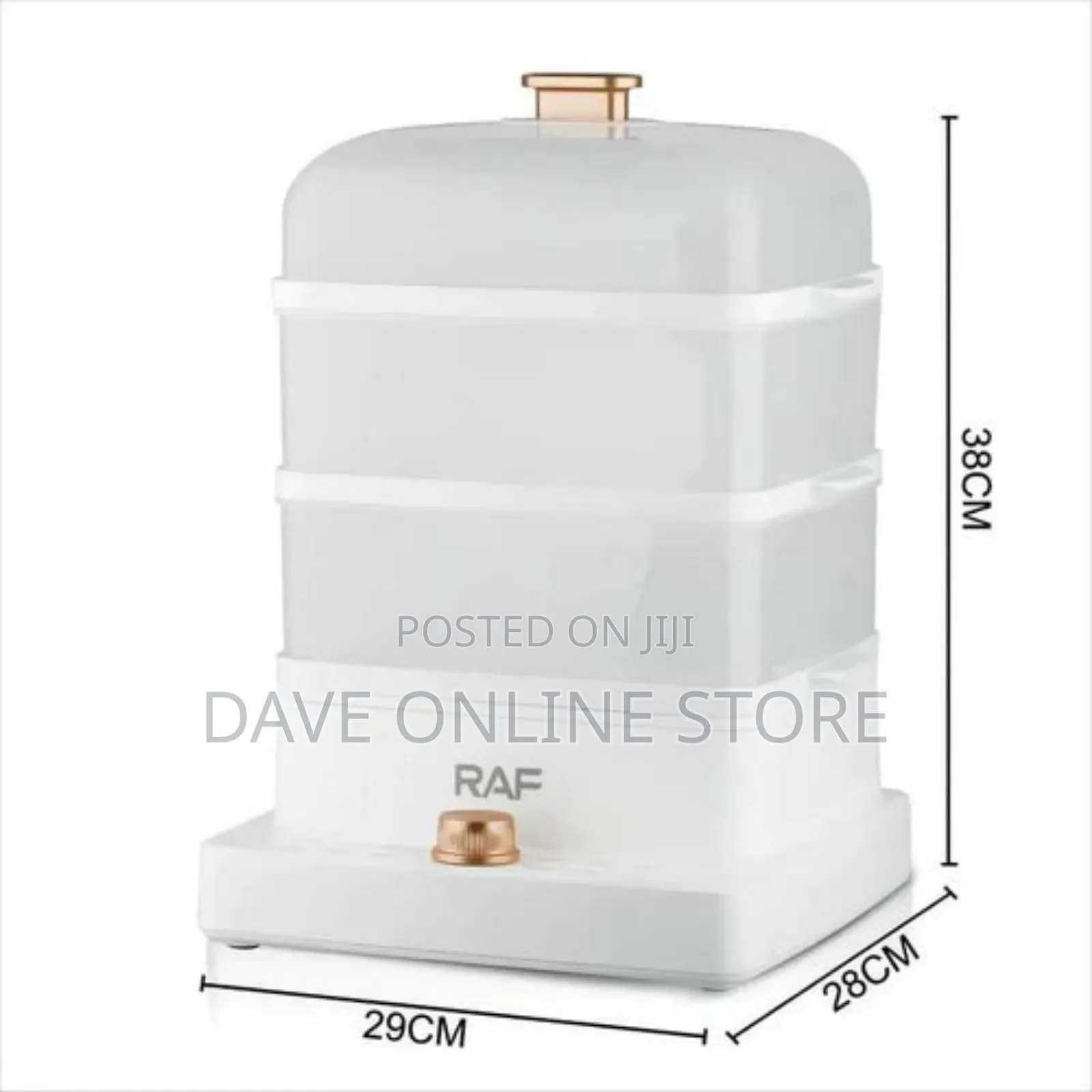 RAF 3 Layer Vegetable Steam Cooker Food Steamers