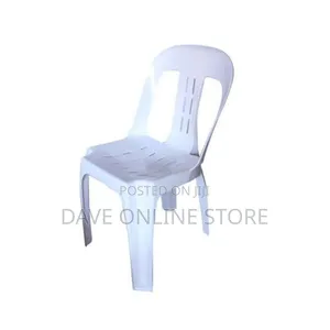 Nice Easy Plastic Chair - White