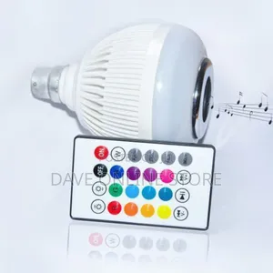 The Bluetooth Music Bulb White Multicolor