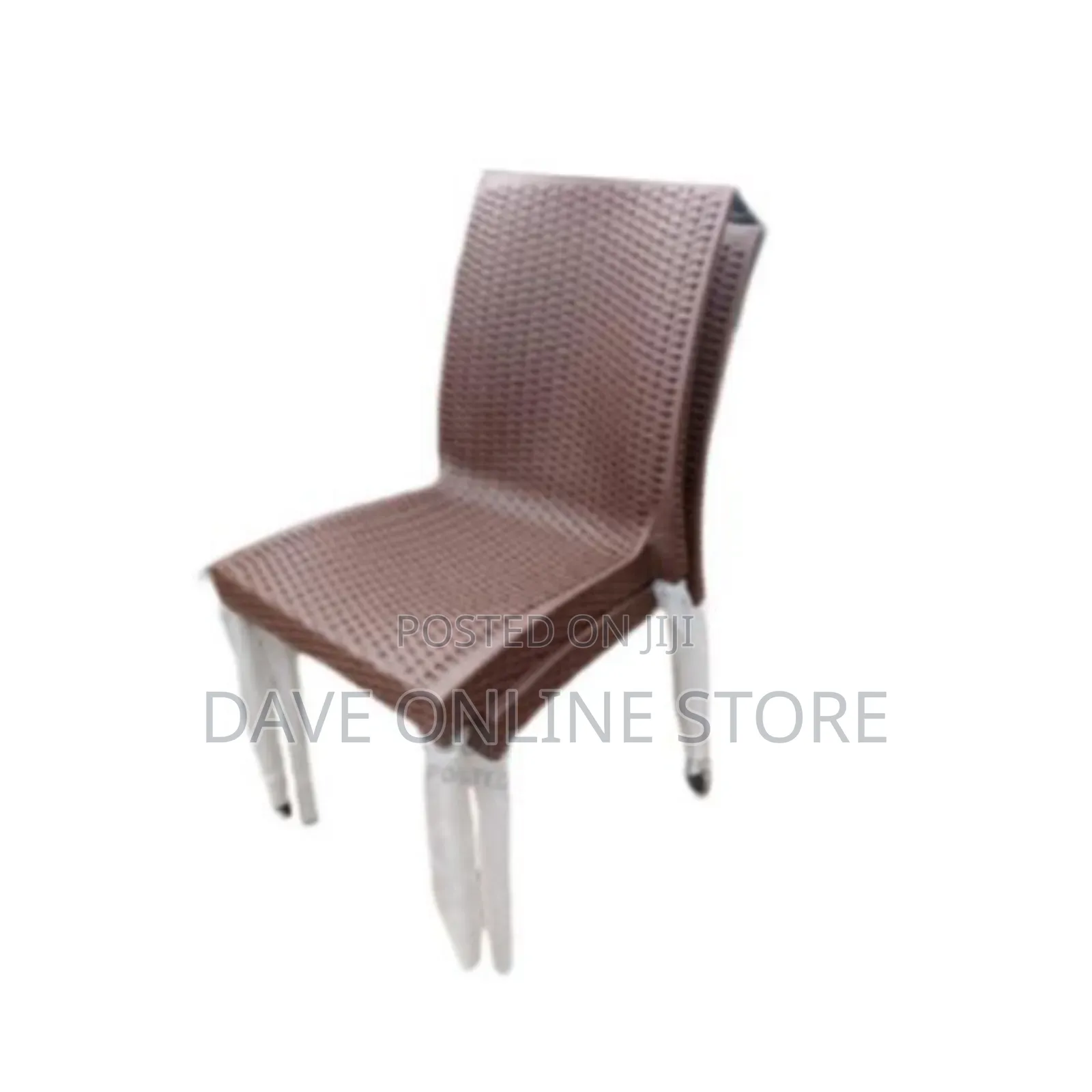 Plastic Comfortable Chair - Brown