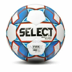 Select Brilliant Super Football Size 5 - White Blue