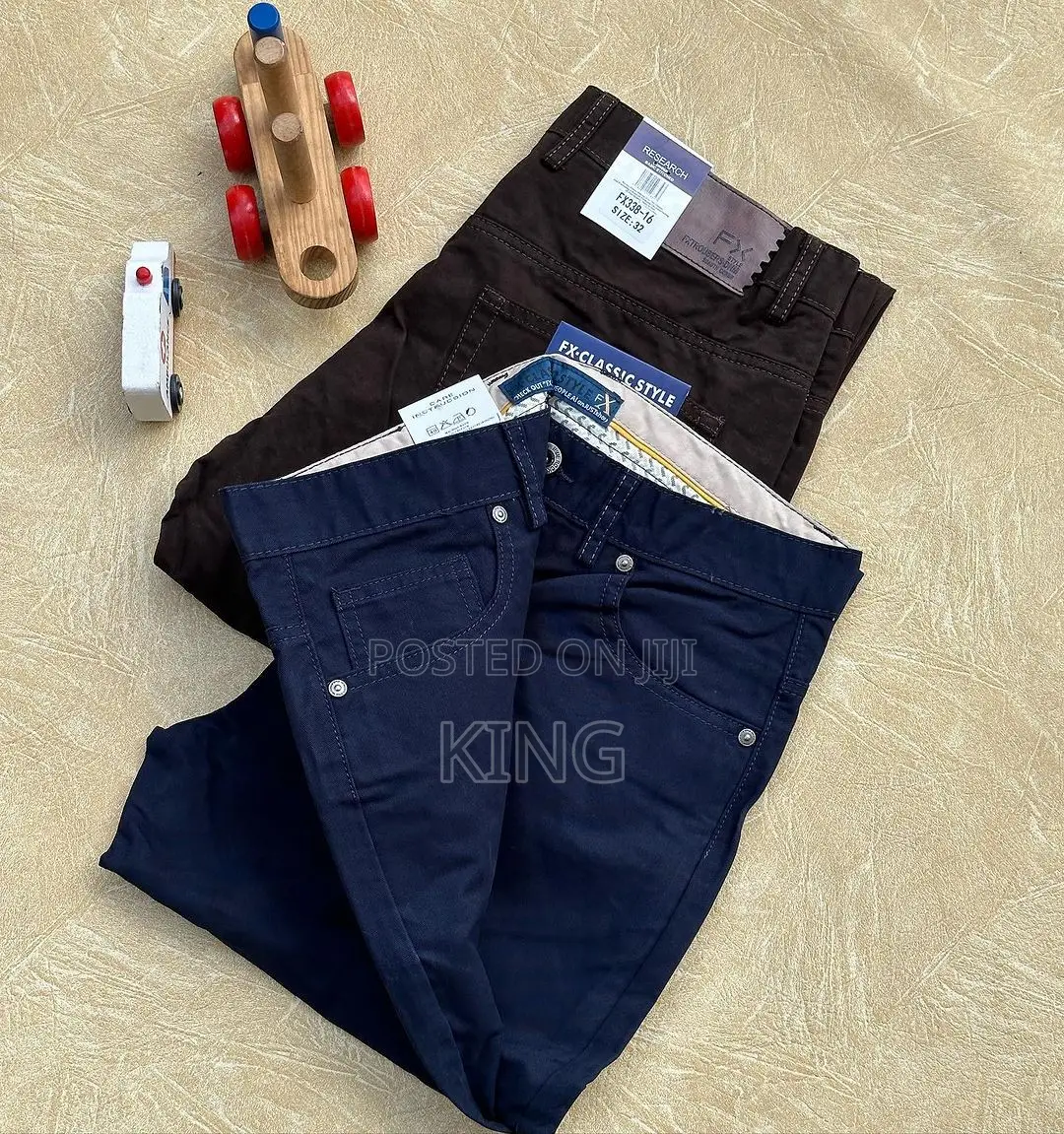 Exalted Kaki Trouser