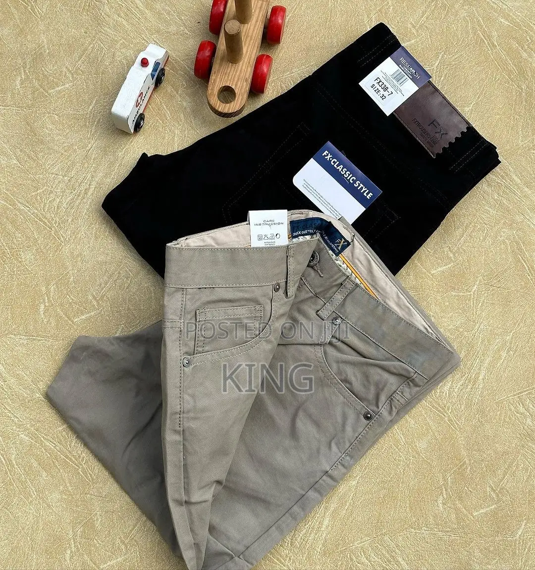 Lofty Kaki Trouser