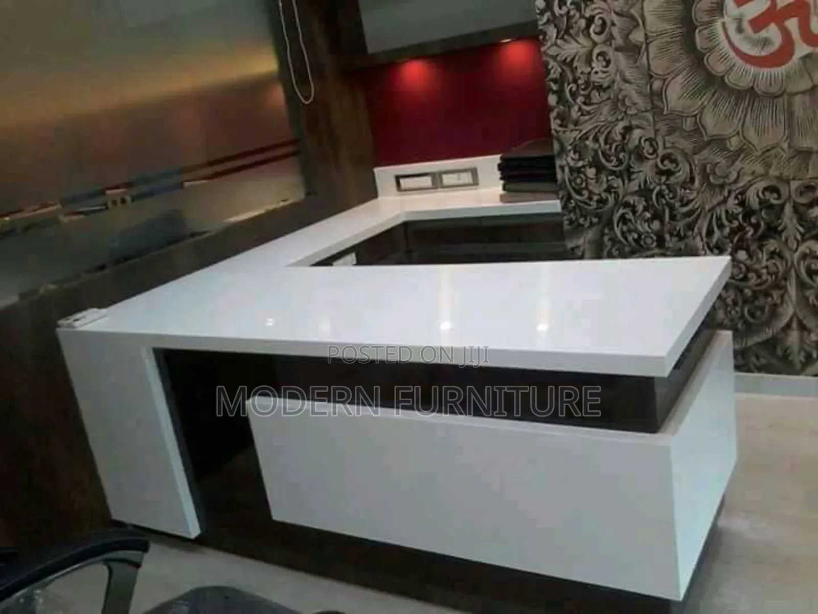 Reception Table Call Us On