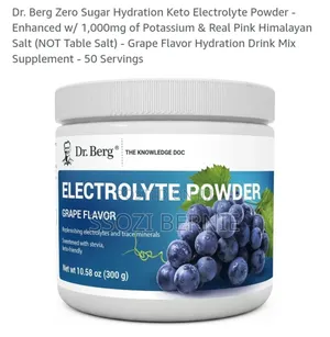 Electrolyte Powder Heart Palpitation Circulation Recovery