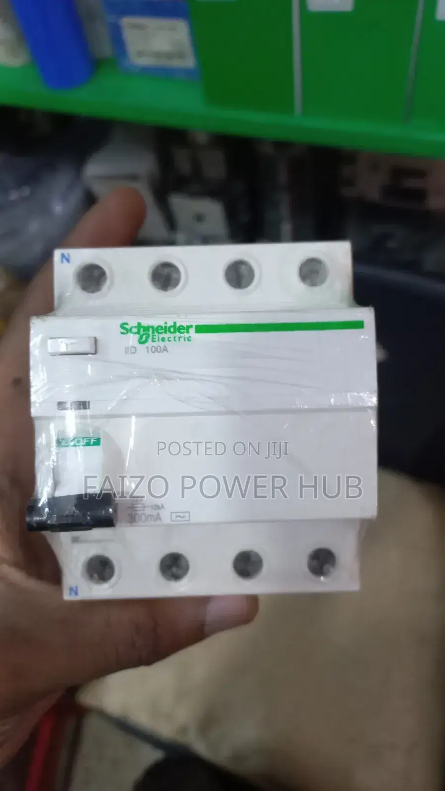RCCB 63A 4pole 300ma Residual Current Circuit Breaker