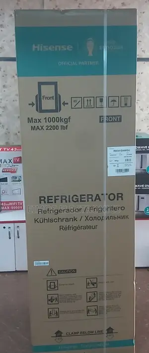 Hisense Fridge Double Door With Despenser 341L