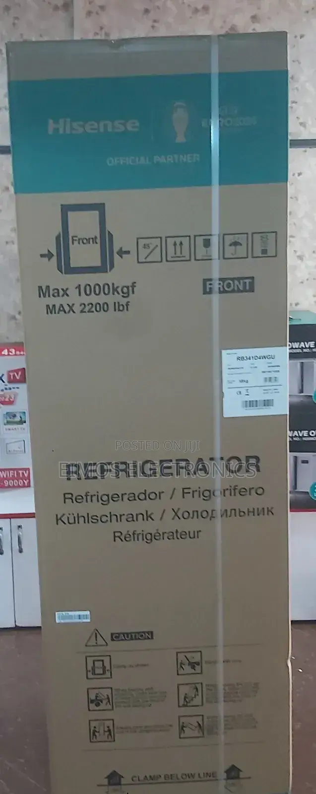 Hisense Fridge Double Door With Despenser 341L