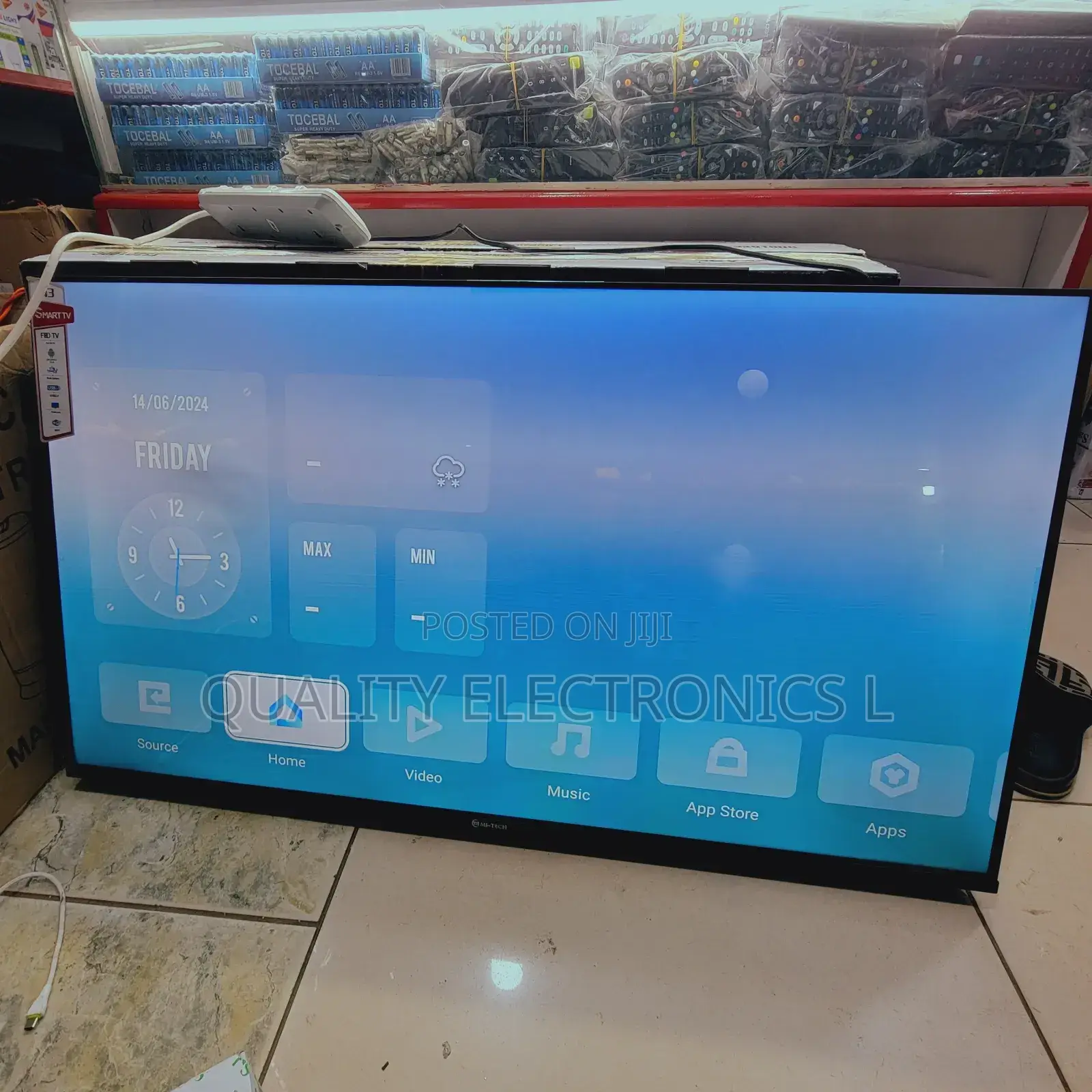Mitech 43 Inches Smart Tv
