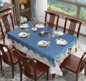 New Embroidered Home Waterproof Table Cover