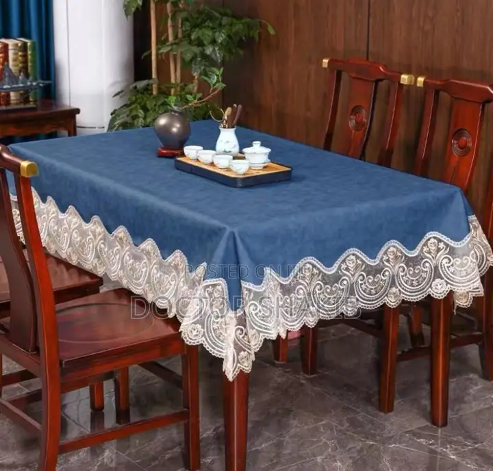 New Embroidered Home Waterproof Table Cover