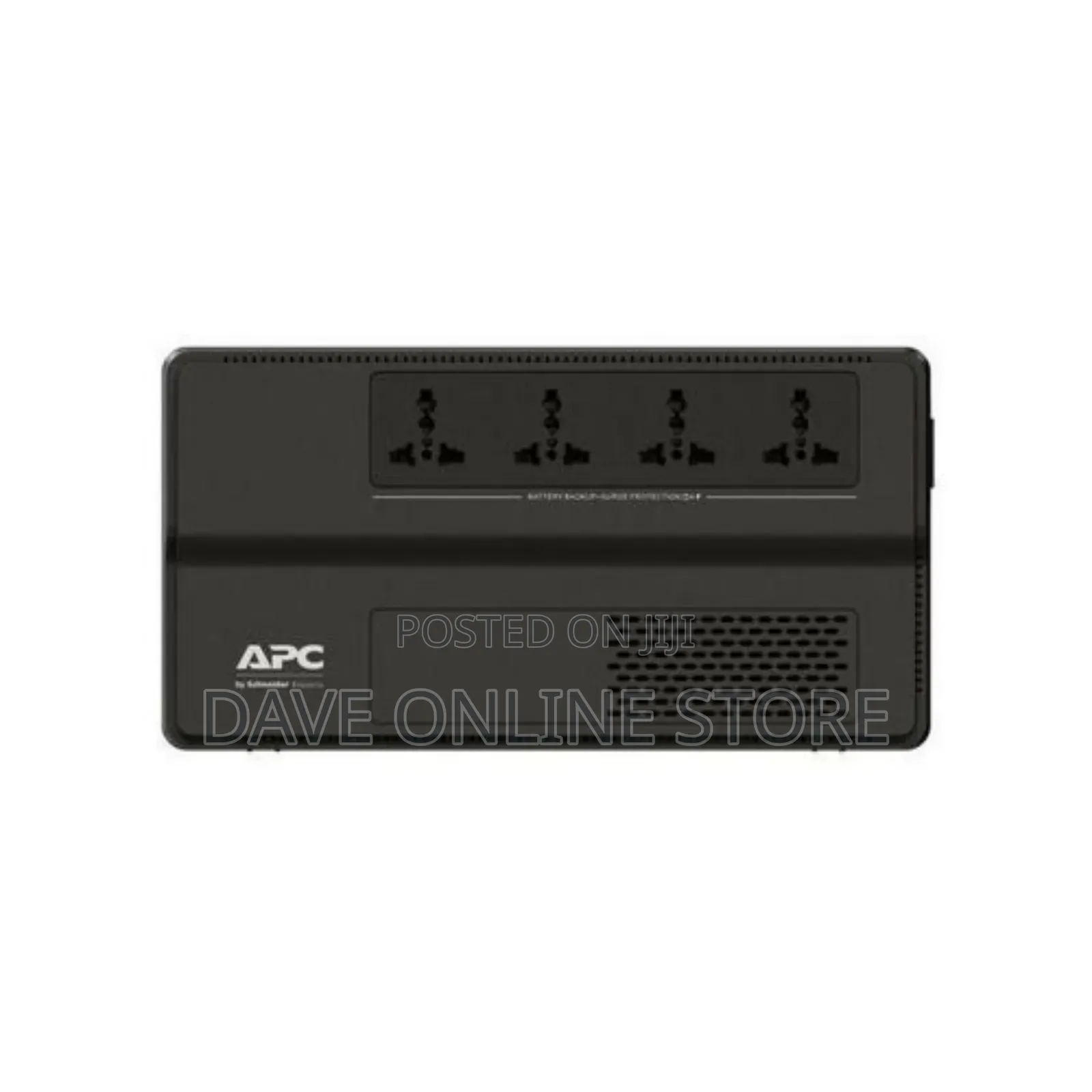 Apc Back UPS 650VA 230V AVR Universal Sockets - BLACK