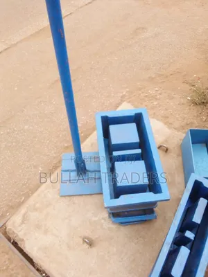 Block Mould Machine Single Manual With Stamp