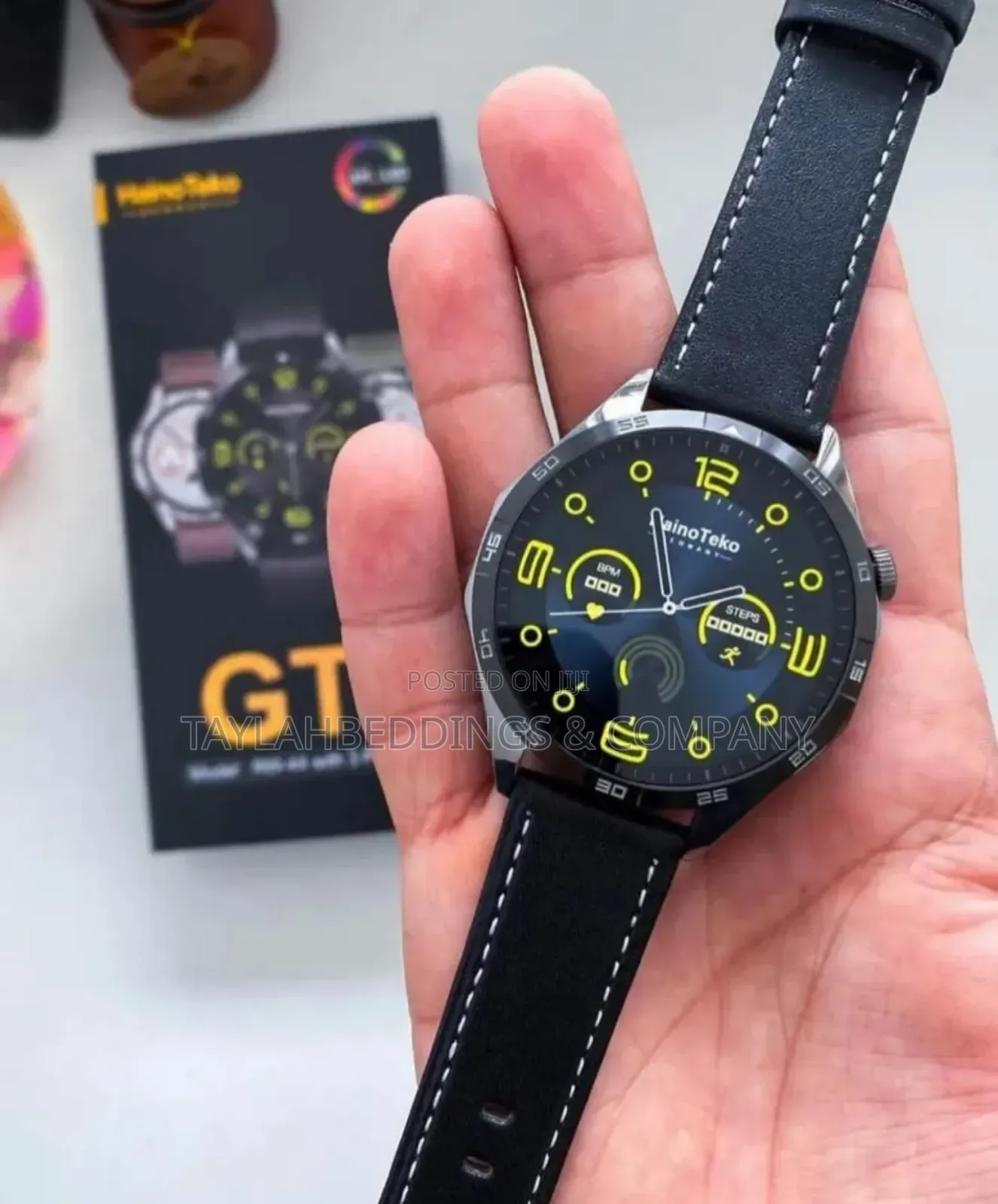 Haino Germany GT4 Round Screen AMOLED Display Smart Watch
