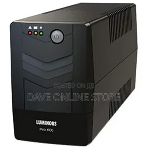 Luminous UPS 600va - Black