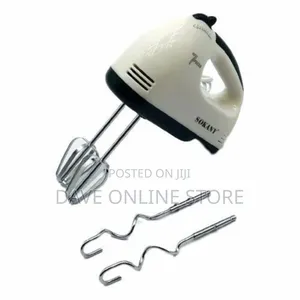Sokany Super Hand Mixer 7 Speed - White,Grey