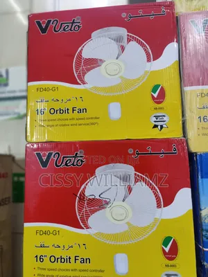V Veto Electric Ceiling Fan/v Veto Orbit Ceiling Fan