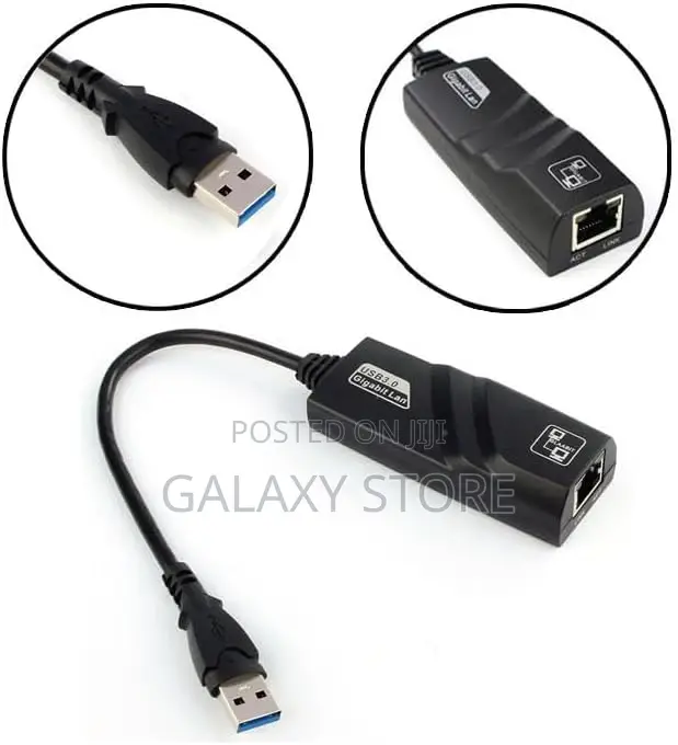 Ethernet Adapter Portable Usb 3.0 to Rj45 10/100 /1000 MBPS