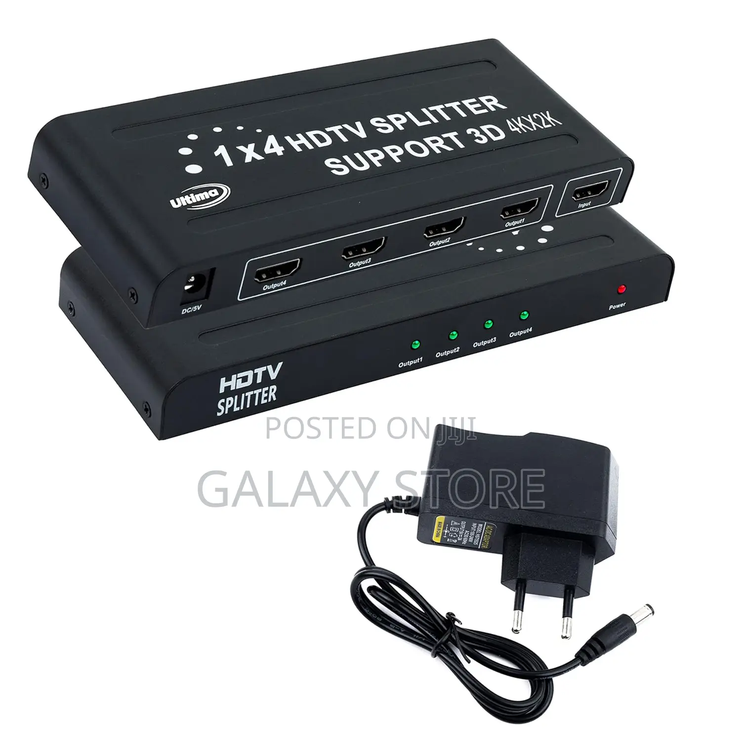 1x4 Hdmi Splitter 1 in and 4 Out Way Support 3d Full Hd